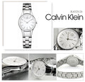 Calvin Klein Simplicity White Dial Silver Steel Strap Watch for Women - K4323126