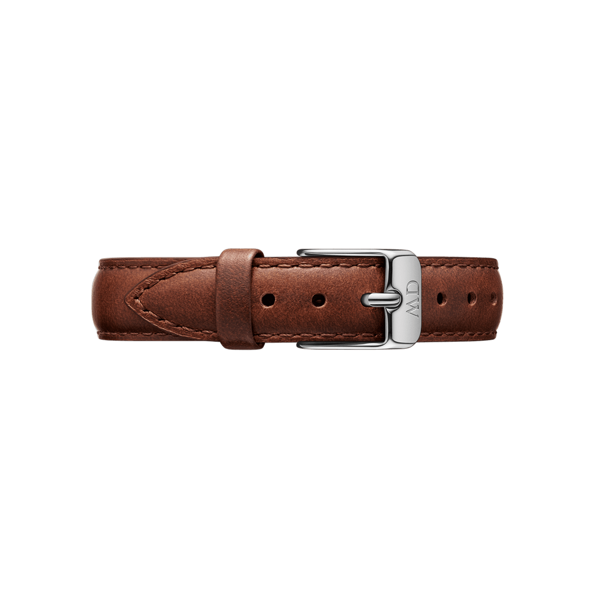 Daniel Wellington Classic Petite White Dial Brown Leather Strap Watch For Women - DW00100239