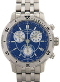 Tissot T Sport PRS 200 Chronograph Blue Dial Silver Steel Strap Watch For Men - T067.417.11.041.00