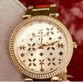 Michael Kors Parker Gold Dial Gold Steel Strap Watch for Women - MK6469