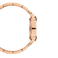 Daniel Wellington Iconic Link Unitone Rose Gold Dial Rose Gold Steel Strap Watch For Women - DW00100401