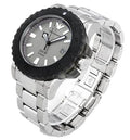 Emporio Armani Bracelet Collection Black Dial Silver Steel Strap Watch For Men - AR5970