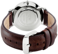 Daniel Wellington Classic Bristol Quartz White Dial Brown Leather Strap Watch For Men - DW00100023