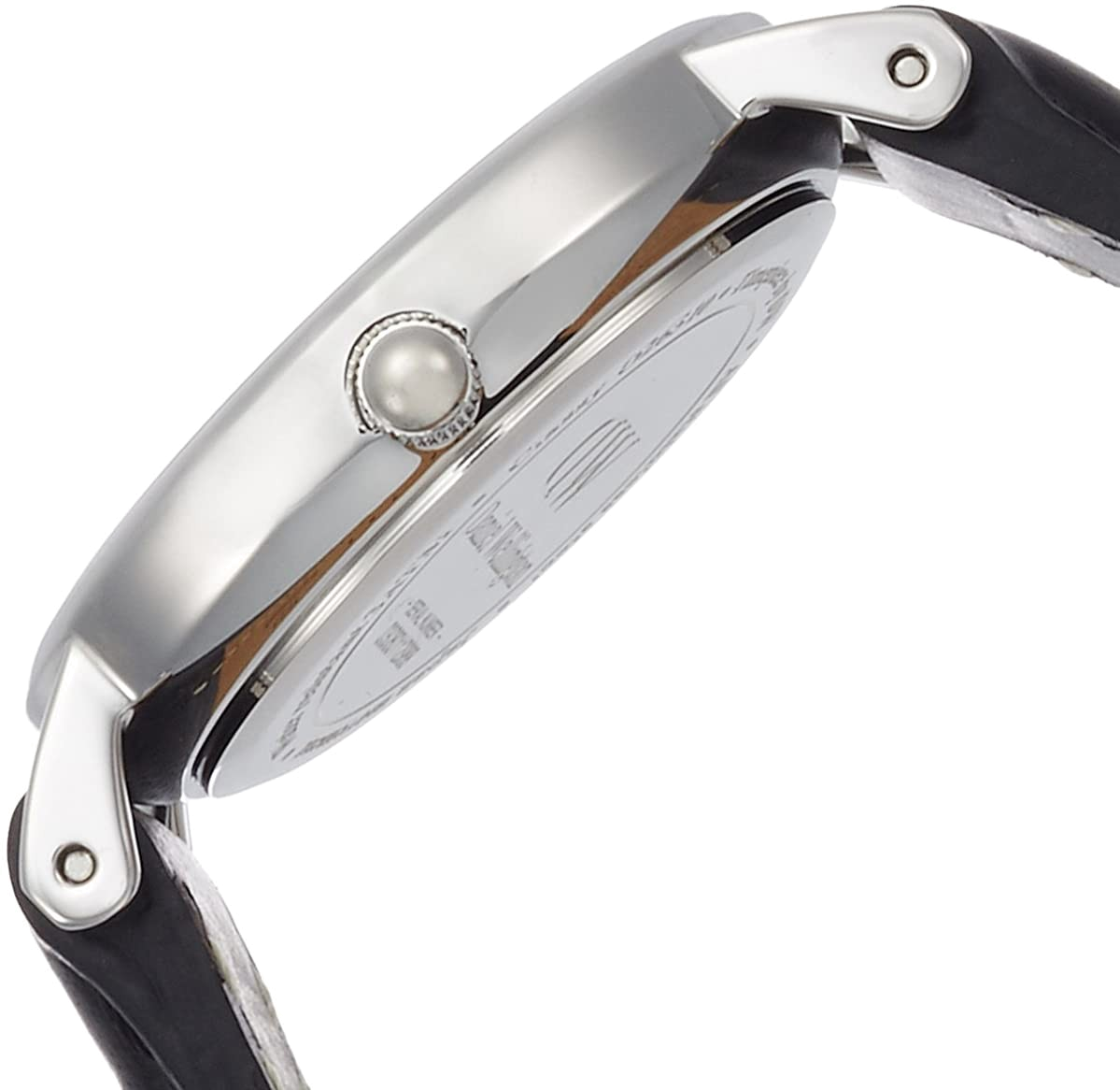 Daniel Wellington Classy Sheffield White Dial Black Leather Strap Watch For Women - DW00100068