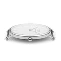 Daniel Wellington Classic Bristol White Dial Brown Leather Strap Watch For Women - DW00100056