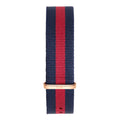 Daniel Wellington Classic Oxford White Dial Two Tone NATO Strap Watch For Men - DW00100001