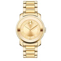 Movado Bold Gold Dial Gold Steel Strap Watch for Women - 3600323