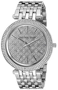Michael Kors Darci Silver Dial Silver Steel Strap Watch for Women - MK3404