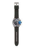 Diesel Mega Chief Chronograph Black Dial Black Nylon Strap Watch For Men - DZ4500