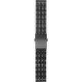 Diesel Mini Daddy Dual Time Black Dial Black Stainless Steel Strap Watch For Men - DZ7316