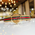 Gucci G Timeless Quartz Brown Dial Brown Leather Strap Unisex Watch - YA1264077