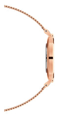 Daniel Wellington Petite Melrose White Dial Rose Gold Mesh Strap Watch For Women - DW00100305
