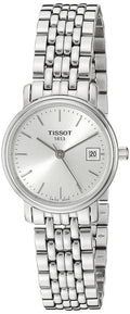 Tissot T Classic Desire White Dial Silver Steel Strap Watch for Women - T52.1.281.31