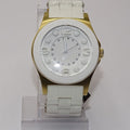 Marc Jacobs Pelly White Dial White SIlicone Strap Watch for Women - MBM2525