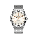 Breitling Chronomat 32 Diamonds White Dial Silver Steel Strap Watch for Women - A77310101A3A1