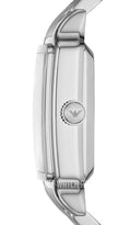 Emporio Armani Diego Automatic Black Dial Silver Steel Strap Watch For Men - AR60057