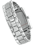 Emporio Armani Classic White Dial Silver Steel Strap Watch For Men - AR0145