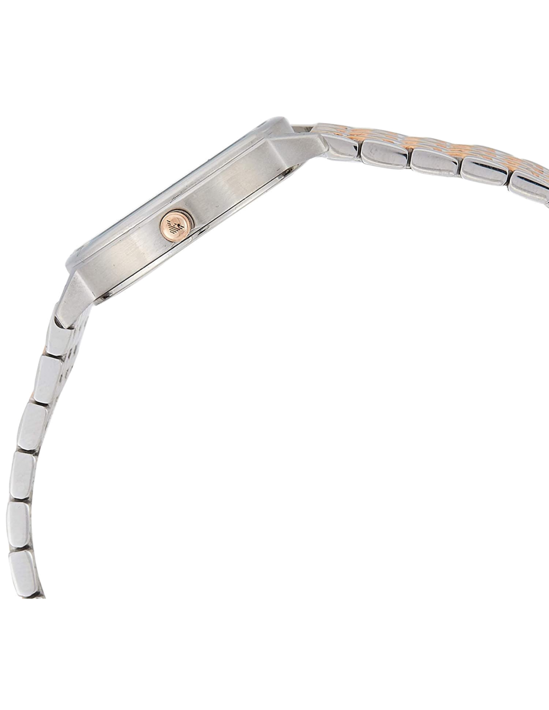 Emporio Armani Mother of Pearl Dial Two Tone Stainless Steel Watch For Women - AR11094