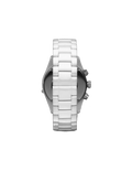 Emporio Armani Ceramic Chronograph White Dial White Ceramic Strap Watch For Men - AR1424