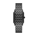 Emporio Armani Meccanico Black Dial Black Steel Strap Watch For Men - AR60058