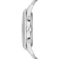 Emporio Armani Chronograph Black Dial Silver Steel Strap Watch For Men - AR11017