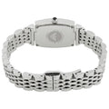 Emporio Armani Gianni T-Bar Quartz White Dial Silver Steel Strap Watch For Women - AR11405