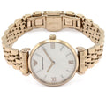 Emporio Armani T-Bar Gianni Rose Gold Dial Rose Gold Steel Strap Watch For Women - AR11059