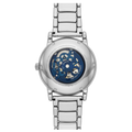 Emporio Armani Meccanico Automatic Silver Dial Silver Steel Strap Watch for Men - AR60006