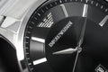 Emporio Armani Sportivo Black Dial Silver Stainless Steel Watch For Men - AR2457