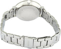 Fossil Jacqueline Multifunction White Dial Silver Steel Strap Watch for Women - ES3738