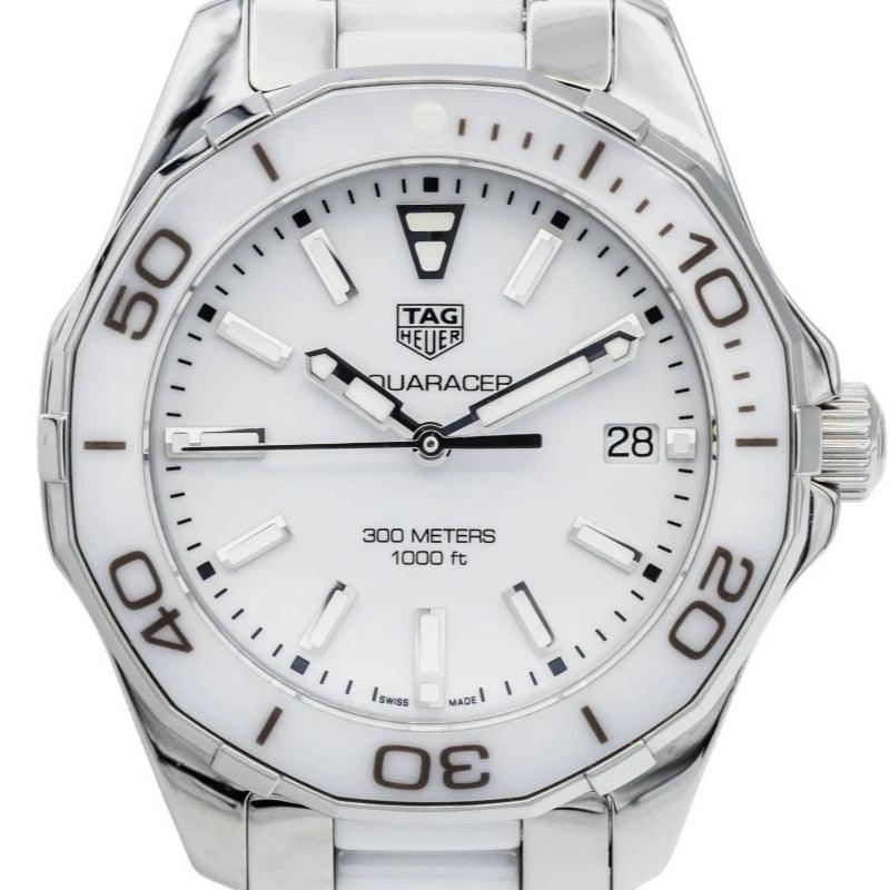 Tag Heuer Aquaracer White Dial Watch for Women - WAY131B.BA0914