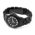 Marc Jacobs Pelly Black Dial Black Silicone Strap Watch for Women - MBM2527