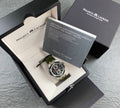 Maurice Lacroix Aikon Chronograph Black Dial Green Leather Strap Watch for Men - AI1018-PVB21-330-1