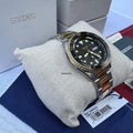 Seiko 5 Sports Automatic Special Creation Black Dial Two Tone Steel Strap Watch For Men - SRPK22