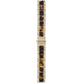 Fossil Stella Multifunction Gold Dial Two Tone Steel Strap Watch for Women - ES4756