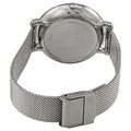 Fossil Jacqueline Mother of Pearl Blue Dial Silver Mesh Strap Watch for Women - ES4322