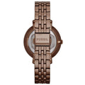 Fossil Jacqueline Brown Dial Brown Steel Strap Watch for Women - ES4275