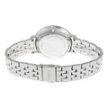 Fossil Jacqueline White Dial Silver Steel Strap Watch for Women - ES3433