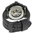 Fossil Modern Machine Automatic Skeleton Grey Dial Black Steel Strap Watch for Men - ME3134