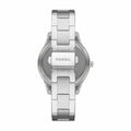 Fossil Stella Sport Multifunction Silver Dial Silver Steel Strap Watch for Women - ES5108