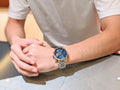 Tag Heuer Carrera Automatic Chronograph Blue Dial Silver Steel Strap Watch for Men - CBK2115.BA0715