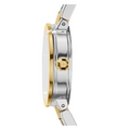 Tory Burch Reva Gold Dial Two Tone Steel Strap Watch for Women - TBW4027