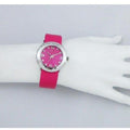 Marc Jacobs Amy Pop Pink Dial Pink Leather Strap Watch for Women - MBM1286
