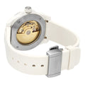 Gucci Dive Automatic White Dial White Rubber Strap Unisex Watch - YA136342