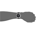 Gucci GG2570 Quartz Black Dial Black Leather Strap Watch For Men - YA142307