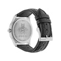 Gucci G Timeless Quartz Black Dial Black Leather Strap Watch For Men - YA1264031