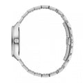 Gucci G Frame Quartz Diamonds Silver Dial Silver Steel Strap Watch For Women - YA142504