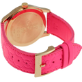 Gucci G Timeless Quartz Pink Dial Pink Leather Strap Watch For Women - YA1264115
