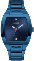 Guess Phoenix Blue Dial Blue Steel Strap Watch for Men  - GW0387G4