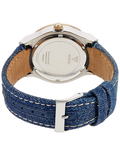 Guess Jet Setter Analog Blue Dial Blue Denim Strap Watch For Women - W0289L1
